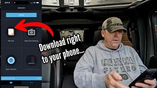How to download files from your Thinkware Q1000 dashcam