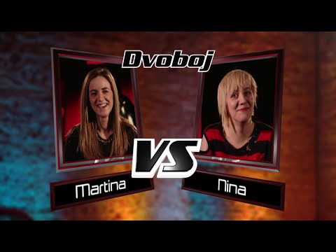 Martina vs. Nina: "Say Something" - The Voice of Croatia - Season1 - Battle4
