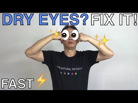 How to cure dry eyes naturally