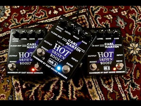 Carl Martin Hot Drive 'N Boost mkII 2000s - Black image 4