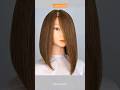 LONG BOB HAIRCUT Haircuttutorial Shortvideo Bobhaircut Modelrambut