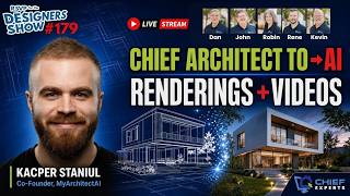 Turn Chief Architect Designs Into AI Renderings & Videos - Designers Show #179