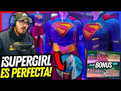 🔥Fotos TRAJE de SUPERGIRL y descripción TRÁILER, quién será  BRAINIAC, equipos AVENGERS DOOMSDAY