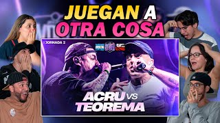 🙌🏻 ¡REVIVIÓ EL FREE REAL! - COLOMBIANOS REACCIONAN a ACRU vs TEOREMA [FMS WORLD SERIES SUPERLIGA]
