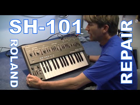 MF#26 Roland SH-101 repair and Trigger it with AIRA TR-8