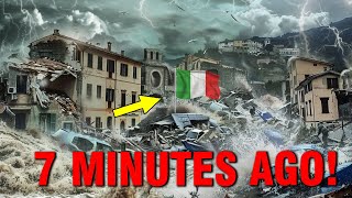 7 Minutes Ago! Terrifying Tragedy In Italy! The World Is Praying For People!