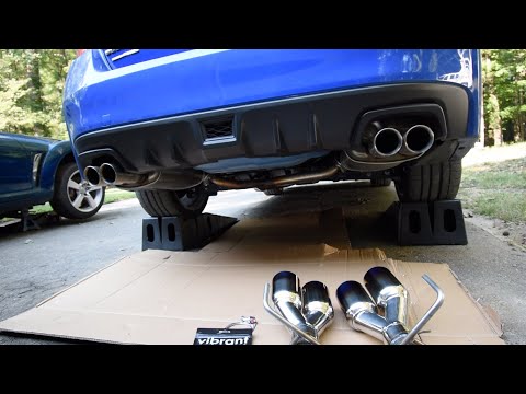 Subaru WRX STI Muffler Delete install