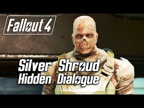 Fallout 4 - Silver Shroud Hidden Dialogue (Male & Female Survivor, All Options)