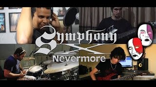 Symphony X - Nevermore - Split Screen Full Band