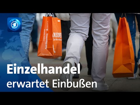 Prognose für 2023: Einzelhandel erwartet stärkere Umsatzeinbußen