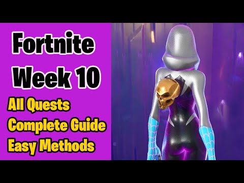 Fortnite Week 10 Quests Guide How to complete Week 10 Weekly Challenges in Chapter 3 Season 4 Easily