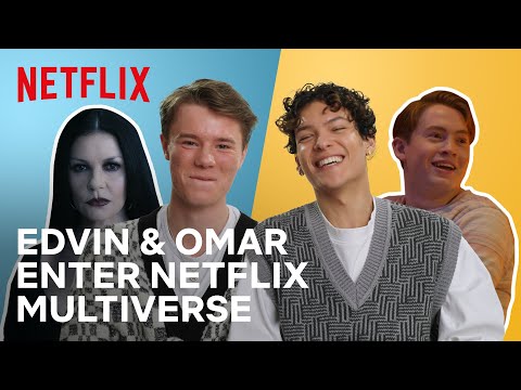 Young Royals' Edvin Ryding & Omar Rudberg Take On Heartstopper, Wednesday, Elite | Netflix