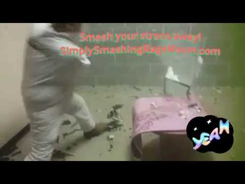 Lose the Stress by Smashing an Aquarium at Simply Smashing Rage Room