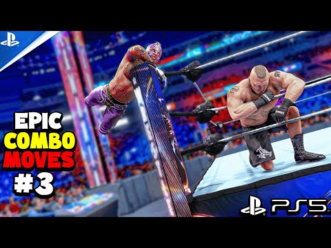 Epic Combo Moves We Don't Know Part 3! PS5  'WWE 2K20'