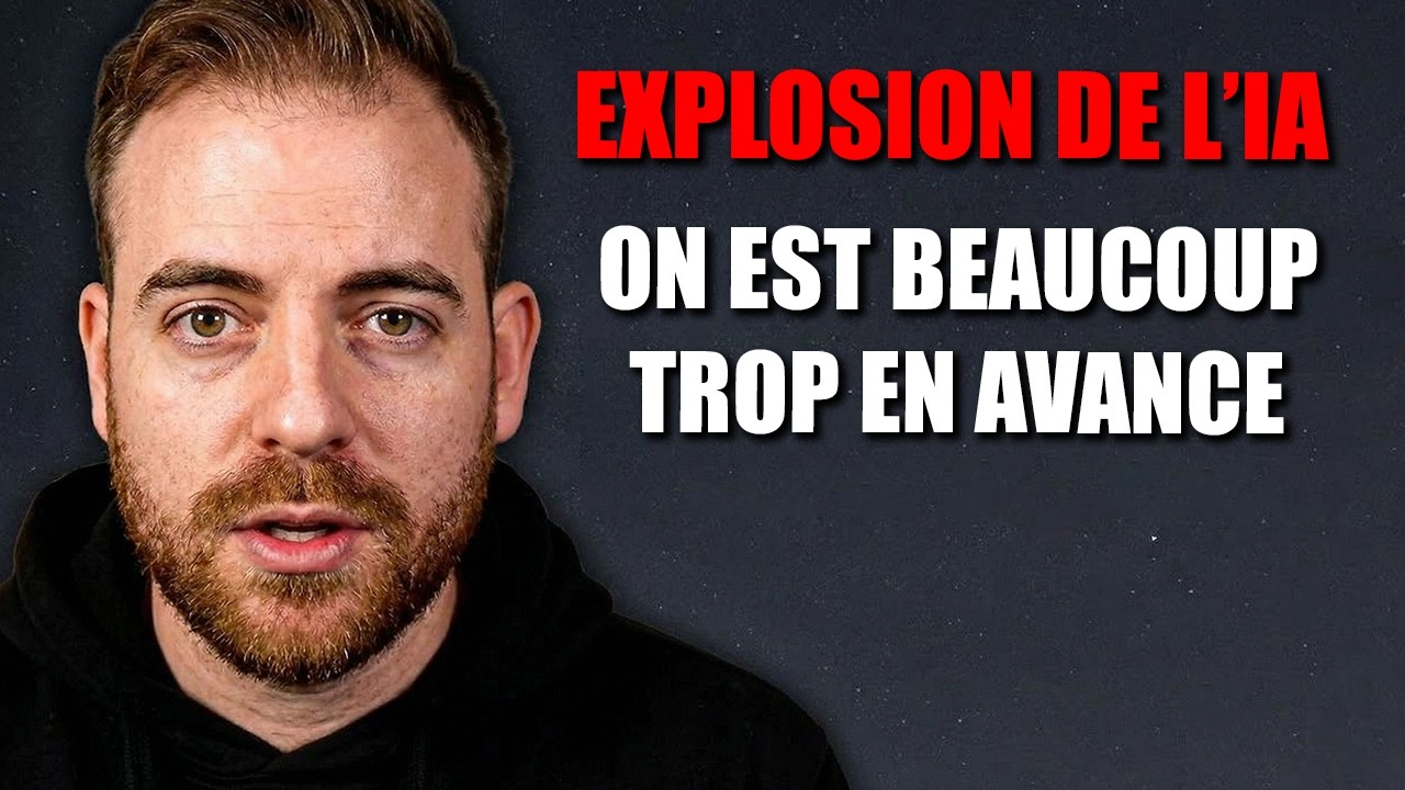 L'IA accélère plus vite que prévu ... et c'est BRUTAL
