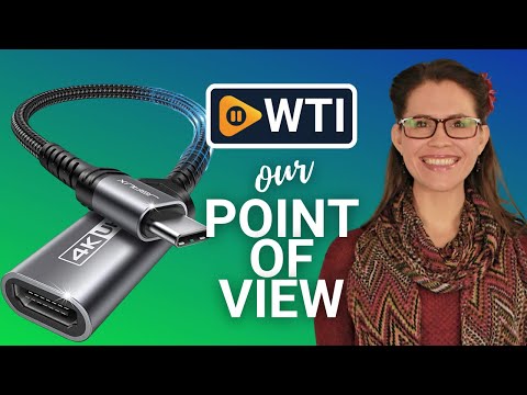JSAUX 4K USB Type-C to HDMI Adapter - WTI product video review