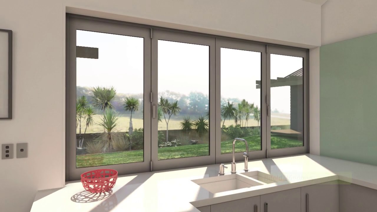 Altus Window Systems - Bifold Windows, top hung with smooth action