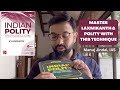 How To Master Polity And Read The Laxmikanth Book To Excel In UPSC Prelims Paper Manuj Jindal IAS