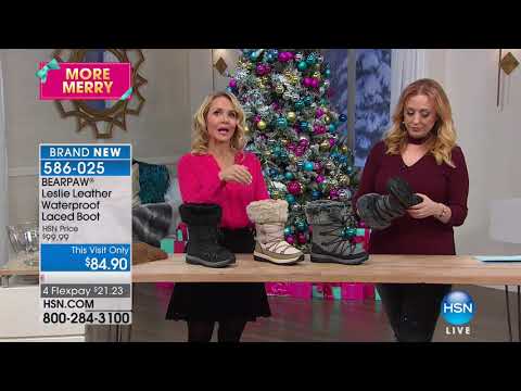 HSN | BEARPAW Footwear 12.07.2017 - 11 PM