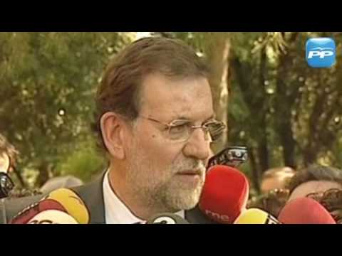 Rajoy exige al Gobierno que afronte la crisis 