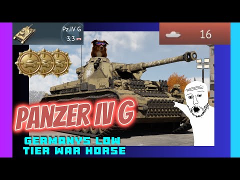 Germanys Legend of World War 2 - War Thunders 3.3 Pz.IV G
