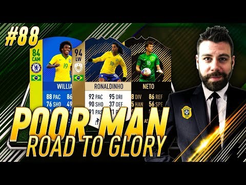 BRAZILIAN SQUAD BUILDER AND MARQUEE MATCHUPS!!! - Poor Man RTG #88 - FIFA 18 Ultimate Team