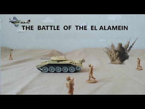 The Battle of El Alamein || Stop Motion WW2 Short Film