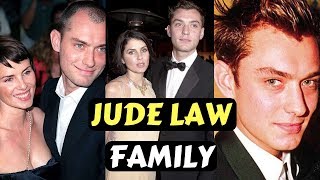 Actor Jude Law Family Photos With Son, Daughter, Ex Wife Sadie Frost, Girlfriend, Parents