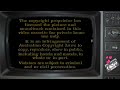 Force Video Copyright Warning 1999