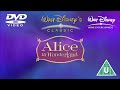 Opening To Alice In Wonderland Special Edition UK DVD 2005