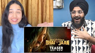 Kisi Ka Bhai Kisi Ki Jaan Teaser Reaction | Salman Khan, Venkatesh D, Pooja H | Farhad Samji