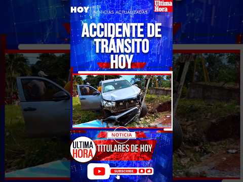 accidente de tránsito ocurrido en la ciudad de Moa, en la provincia de Holguín