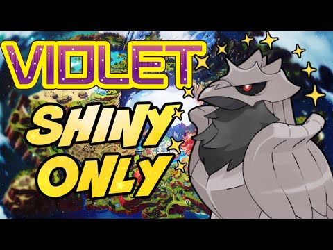 Pokémon Violet Post Game but I can only use SHINIES (Hardcore Nuzlocke!)