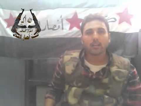 انشقاق الرقيب أول المجند يسري خلف الزخم من مرتبات فرع الأمن العسكري في حلب وانضمامه إلى كتيبة أنصار الإسلام في مدينة الباب في ريف حلب