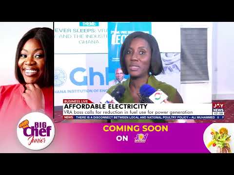VRA Boss calls for reduction in fuel use for power generation | Business Live (17-7-26)