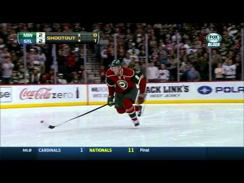 Full shootout 3-2 St. Louis Blues vs Minnesota Wild 3/9/14 NHL Hockey.
