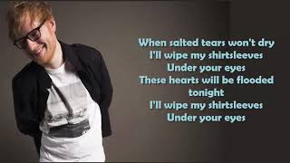 Ed Sheeran Shirtsleeves (Lyrics)