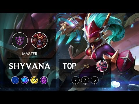 Shyvana Top vs Irelia - EUW Master Patch 9.24