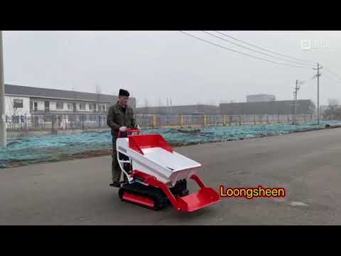 Loongsheen brand self loading crawler mini dumper.