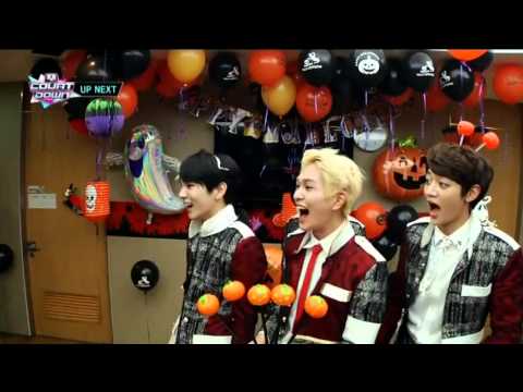 131031 SHINee M countdown halloween