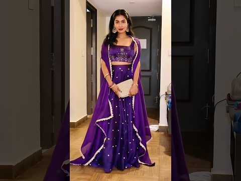 GRWM for Arun’s wedding reception ♥️ saree to lehenga outfit 🥹 #shortvideo