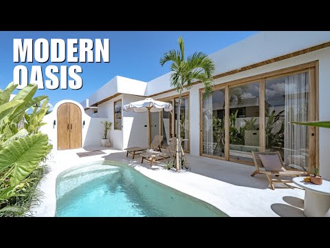 Inside a Stylish 3-Bedroom Modern Minimalist Villa in Pererenan, Bali | Villa Samara Pererenan!