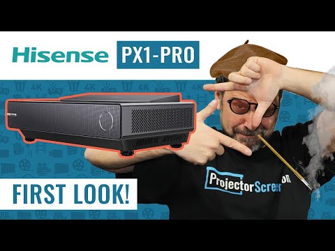 Hisense PX1-Pro Ultra Short Throw Projector First Look At This Cinematic Laser TV