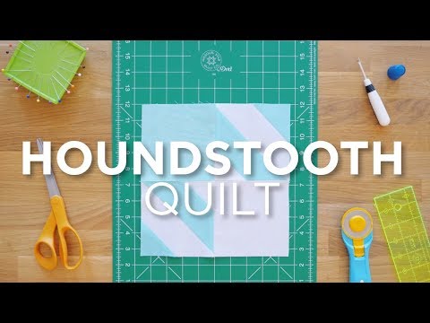 Quilt Snips Mini Tutorial - The Houndstooth Quilt