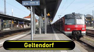 S-Bahn Station Geltendorf - Munich 🇩🇪 - Walkthrough 🚶