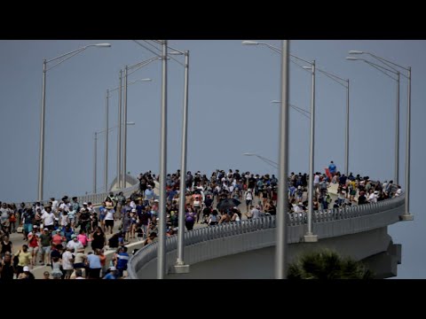 250,000 space fans expected to drive near Cape for astronaut launch