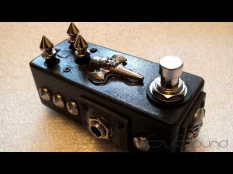 High gain distortion guitar pedal in the style of gothic metal image 6