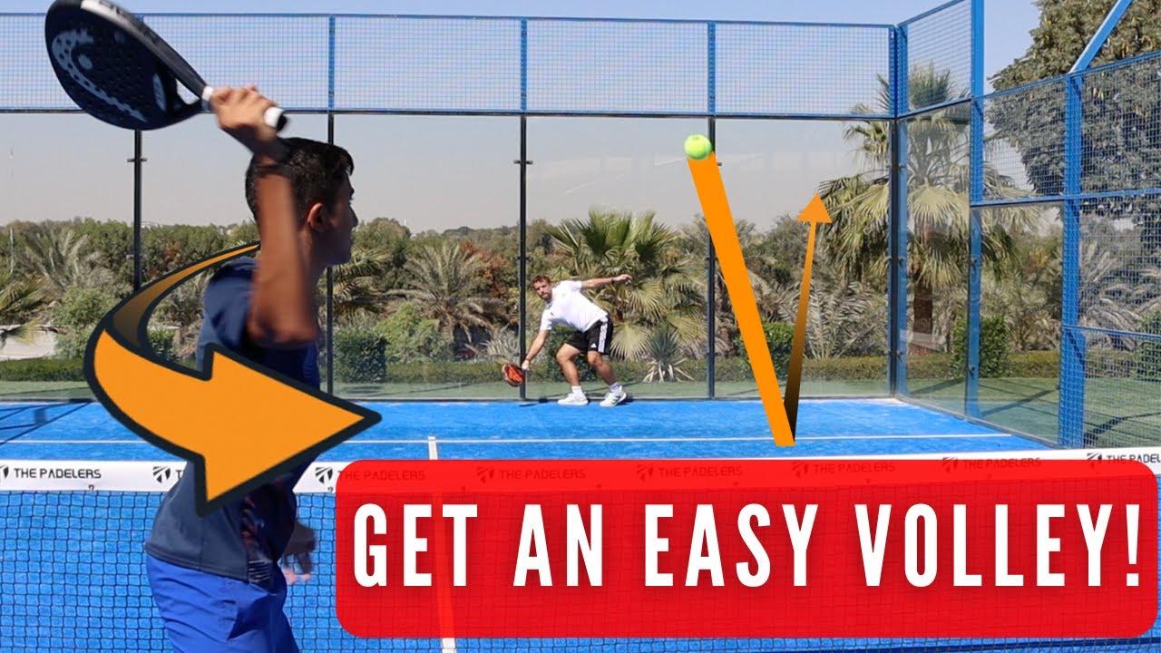Setup volley: using slice to force deep court play