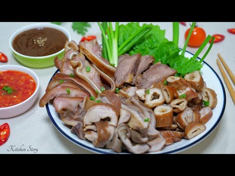 ផាក់ឡូវ Braised Pork Organ [Cambodian's Recipe][Kitchen Story]