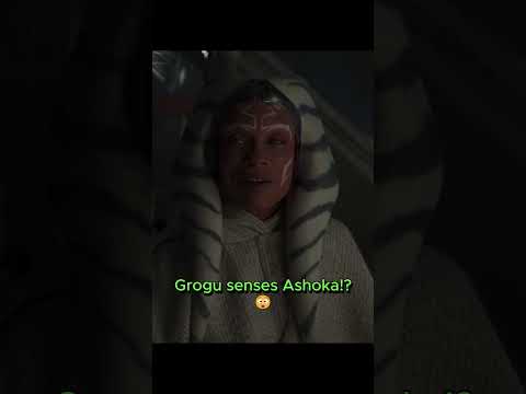 Grogu senses Ahsoka?! #shorts